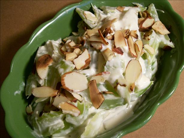 Creamed Celery With Blue Cheese. Photo by Sharon123