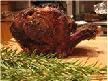Prime Rib Roast Beef With Fresh Garlic and Rosemary. Photo by Gay Gilmore