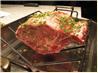 Prime Rib Roast Beef With Fresh Garlic and Rosemary