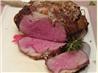 Prime Rib Roast Beef With Fresh Garlic and Rosemary