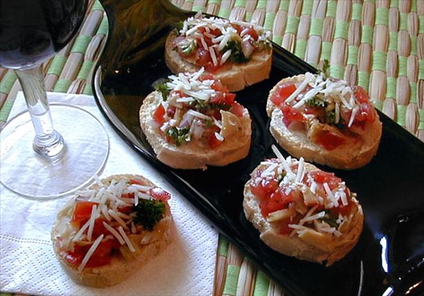 Mama Mia Artichoke and Tomato Bruschetta. Photo by ms_bold