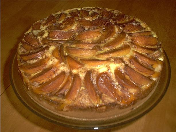 German Fresh Peach Kuchen. Photo by *Pixie*