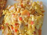 Leo - Lox, Eggs and Onions (My Version  With Red Bell Peppers)