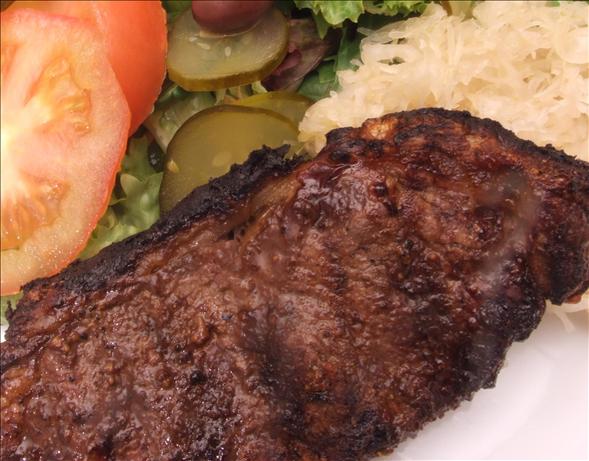 Grilled Beer Steak. Photo by Peter J