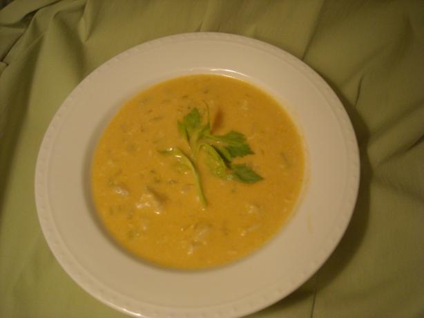 Buffalo Chicken Soup. Photo by mums the word