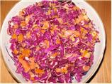 Colorful Red Cabbage Salad