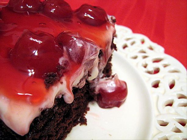 Double Chocolate Cherry Cake. Photo by Annacia