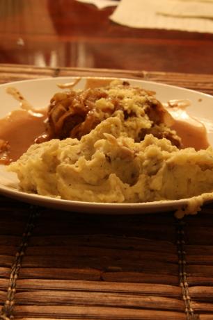 Porcini Mashed Potatoes. Photo by Dr. Jenny