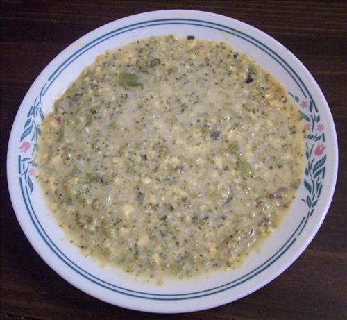 Easy Broccoli Cheese Soup. Photo by GrandmaIsCooking