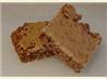 Cocoa Rice Krispies Treats With Peanut Butter Topping. Recipe by Chef Doozer