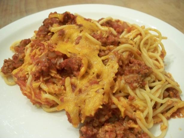 Baked Spaghetti. Photo by *Parsley*
