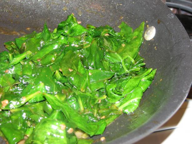 Spinach Saute With Brown Butter & Garlic. Photo by Bonnie G #2