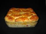 Potsie's Creamed Chicken and Biscuits Casserole. Photo by Pot Scrubber