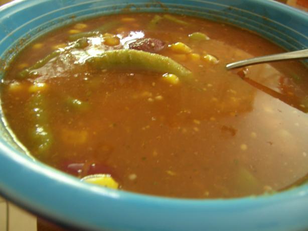 Southwest Vegetable Soup. Photo by mydesigirl