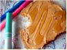 Ooey Gooey Peanut Butter and Honey Sandwiches (open Faced)