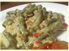 Green Beans in Cheesy Bacon Sauce (Crock Pot)
