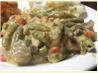 Green Beans in Cheesy Bacon Sauce (Crock Pot)