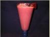 Strawberry Lime Smoothie. Recipe by CookbookCarrie