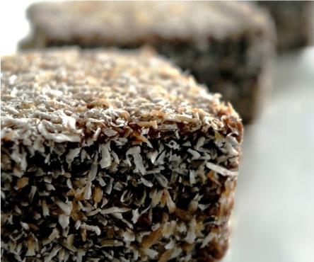 Lamingtons. Photo by AmandaInOz