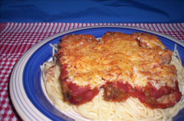 Leftover Meatloaf Parmesan. Photo by Chef shapeweaver &copy;