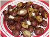 Smoking Ruby Gold Baby Potatoes