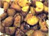 Smoking Ruby Gold Baby Potatoes