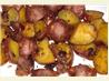 Smoking Ruby Gold Baby Potatoes