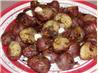Smoking Ruby Gold Baby Potatoes