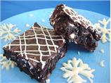 Snow Flurry Brownies