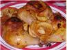 Oven Roasted Lemon Chicken With Seasoned Sauce. Recipe by FlemishMinx