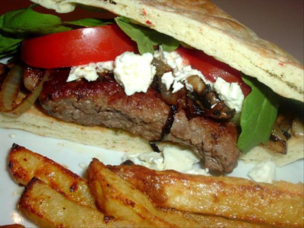 Greek Burgers. Photo by Bergy