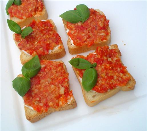 Roast Pepper, Cashew & Chilli Dip. Photo by Stardustannie
