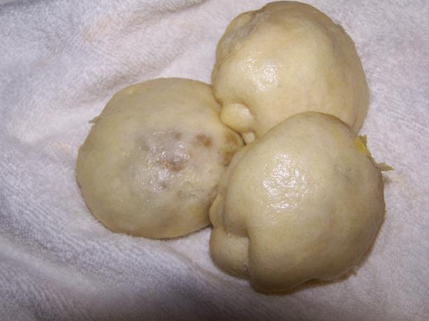 Bergy Dim Sum #6 Steamed sweet Bean Buns. Photo by Chef Jean