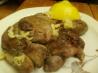 Stolen Garlic Chicken Livers
