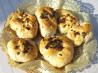 Caramelized Onion Rolls  With  Herb Butter