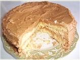 Layer Cake With Caramel Frosting