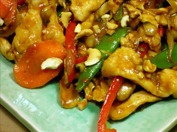Sweet & Spicy Cashew Chicken. Photo by - Carla -