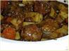 Burgundy Meatball Stew