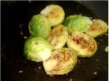 Steamed Brussels Sprouts With Lemony Brown Butter