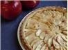 Apple Tart With Raspberry Glaze