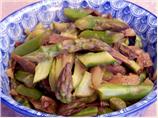 Sauteed Asparagus With Shiitake Mushrooms