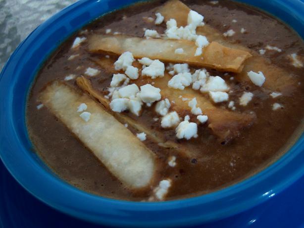 Oaxacan Black Bean Soup. Photo by *Parsley*