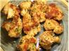 Oven Baked Crusty Herbed Cauliflower