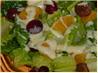 Fruit and Lettuce Salad With Orange-Yogurt Dressing