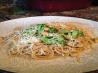 Spaghetti With Broccoli, Chickpeas, and Garlic. Photo by trosebasnett