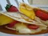 Tropical Fruit Quesadillas. Recipe by DanDrake