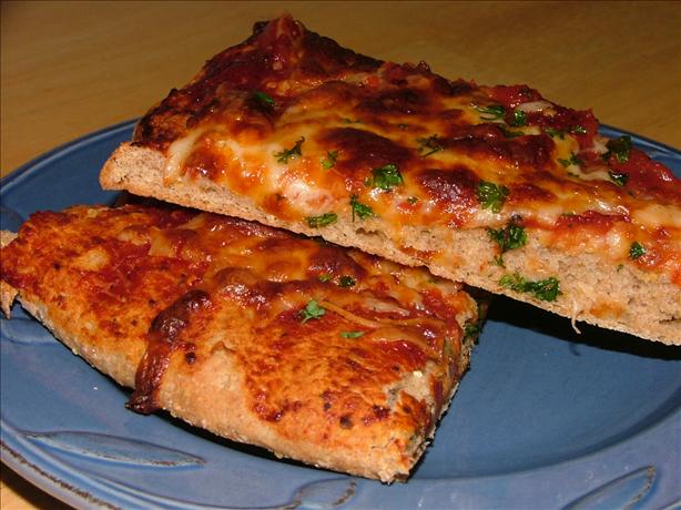 Whole Wheat  Yeast Free  Herbed Pizza Dough. Photo by SassyStew