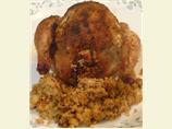 Yankee Girl's Southern Roast Chicken With Cornbread Stuffing
