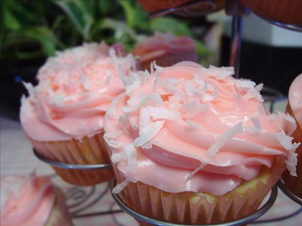 Coconut Cupcakes With White Chocolate Cream Cheese Frosting. Photo by Sharlene~W