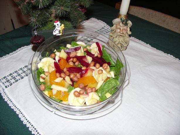 Ensalada De Noche Buena (Christmas Eve Salad). Photo by Mulligan